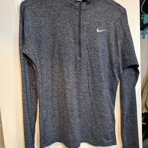 Nike Dri-FIT Heathered Gray Top